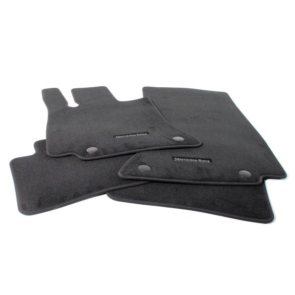 Mercedes-Benz velour floor mats black C-Class W206 S206 A2066802205 9J74 Review