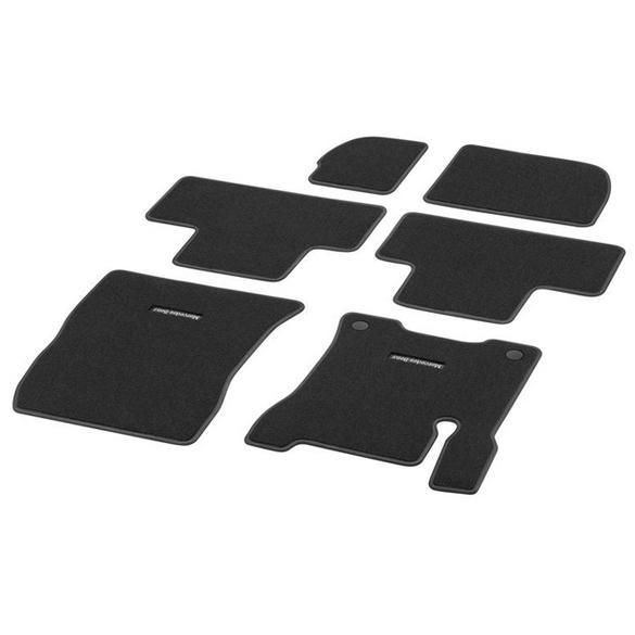 Mercedes-Benz Velour mats floor mats EQB X243 black 6-piece A2436809501 9A84 Review