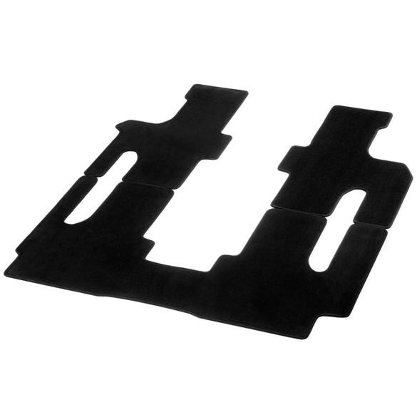 Mercedes-Benz Velour mats Floor mats V-Class W447 black 3-piece double rail A4476805402 Review