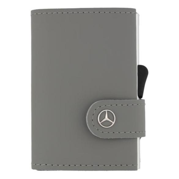 Mercedes-Benz Wallet Cowhide grey Collection B66959260 Review