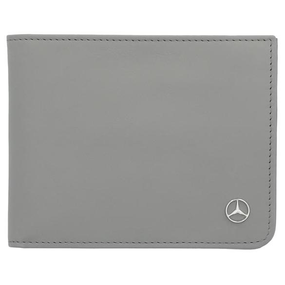 Mercedes-Benz Wallet Cowhide Silver Grey Collection B66959259 Review