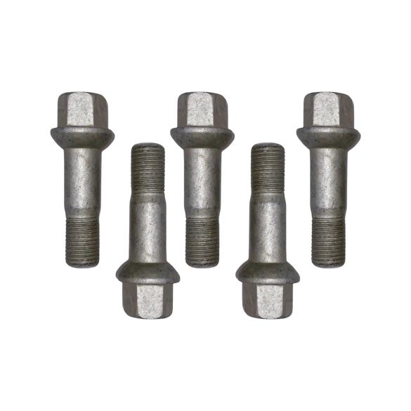 Mercedes-Benz Wheel bolts Spherical collar bolts M14 x 1.5 x 45mm A0009905307 Review