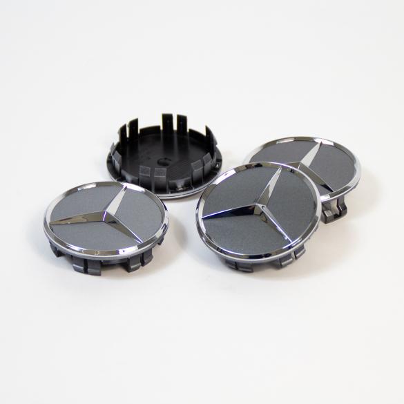 Mercedes-Benz Wheel hub inserts set himalaya grey 66,8 mm A0004003800 7756 Review
