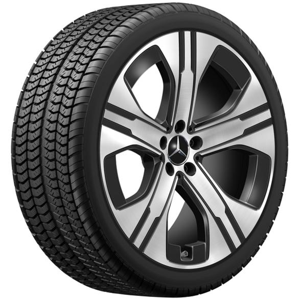 Mercedes-Benz Wheels 21 inch EQE SUV X294 black complete wheels set Q440301410380/90 Review