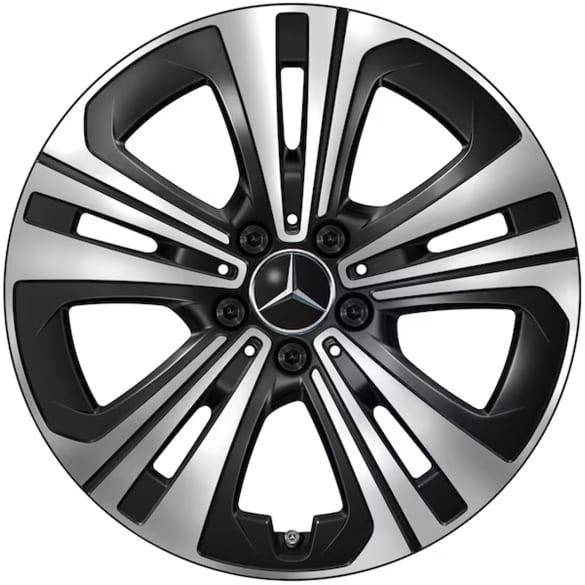 Mercedes-Benz Wheels CLA C178 18-inch 5-twin-spokes black A1744013000 7X23-C178 Review