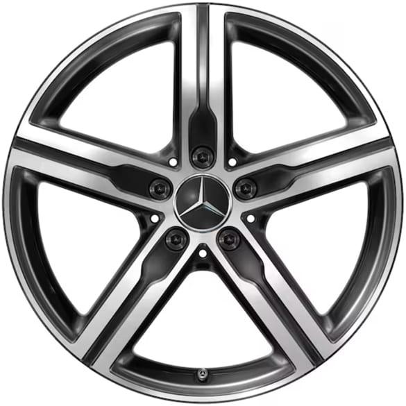 Mercedes-Benz Wheels A-Class V177 18 inch 5-spoke black A1774013200 7X23-V177 Review