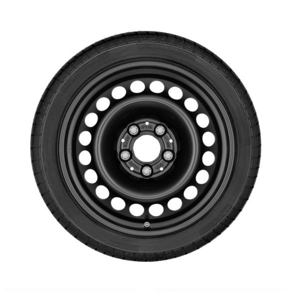 Mercedes-Benz winter wheels 16 inch B-Class W247 steel wheel black complete wheels set Q44012311001A-W247 Review