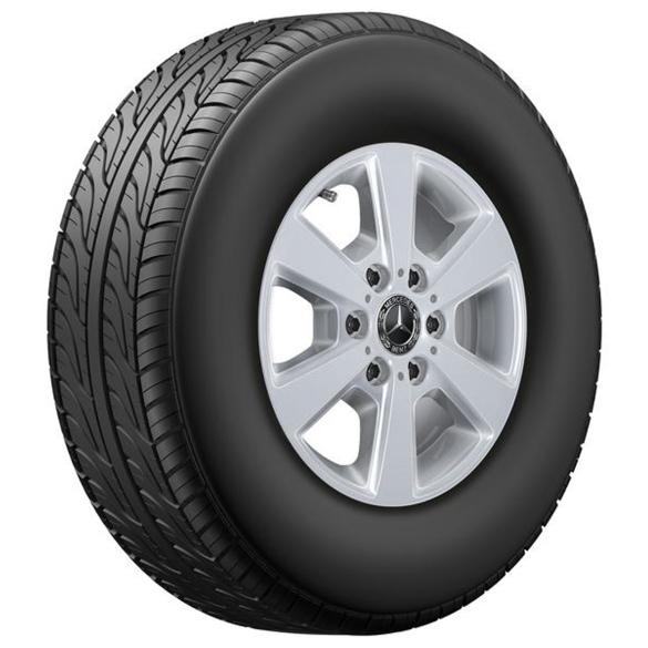Mercedes-Benz winter wheels 16 inch silver Sprinter 907 rear-wheel drive complete wheel set Q440191110370/80 Review