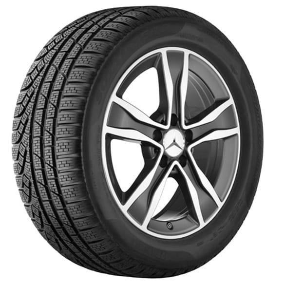 Mercedes-Benz winter wheels 17 inch C-Class 205 Bridgestone Q44014191116A/17A Review