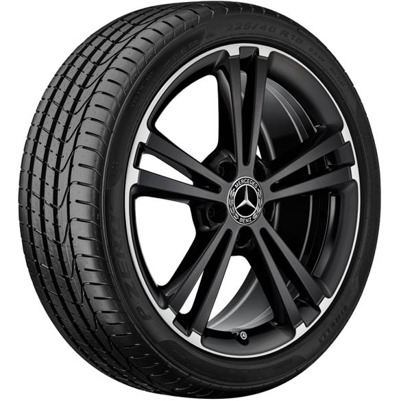 Mercedes-Benz winter wheels 18 inch A-Class W177 black sheen finish Q440141910900-10 Review