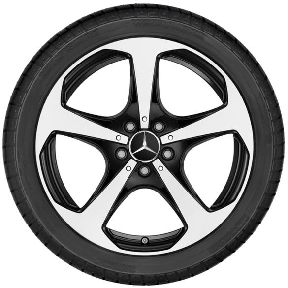 Mercedes-Benz winter wheels 18 inch C-Class coupe C205 black complete wheels set Q440141512770/780/790/800-C205 Review