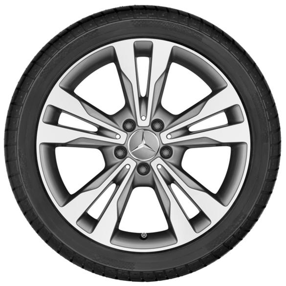 Mercedes-Benz winter wheels 18 inch C-Class station wagon S205 grey complete wheels set Q440141711970/80-S205 Review