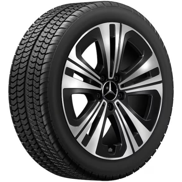 Mercedes-Benz Winter wheels 18 inch CLA C178 5-twin-spokes black Michelin Q44014151404A/05A Review