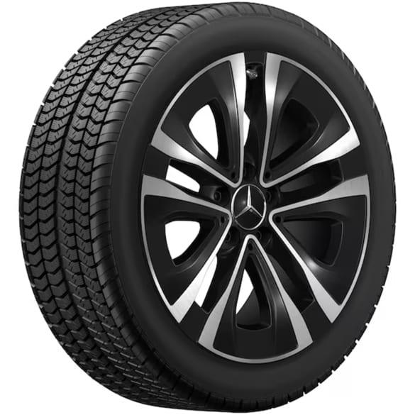 Mercedes-Benz Winter wheels 18 inch CLA EQ Shooting Brake X174 5-twin-spokes Q44014151404A/05A/06A/07A-X174 Review