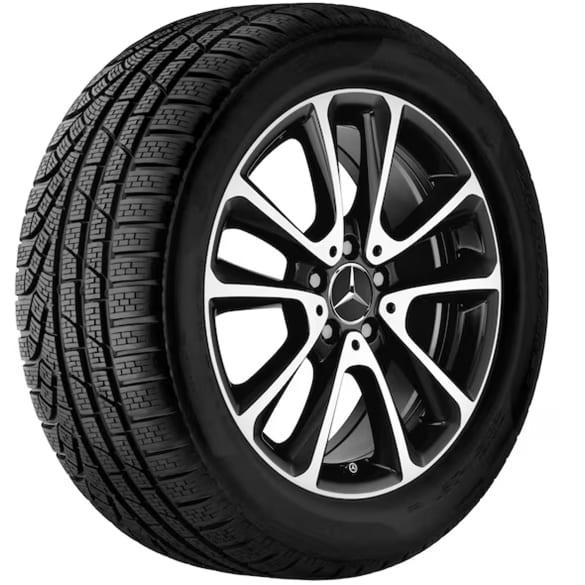 Mercedes-Benz Winter wheels 18 inch E-Class 213 black complete weels set Q440141712260/70 Review