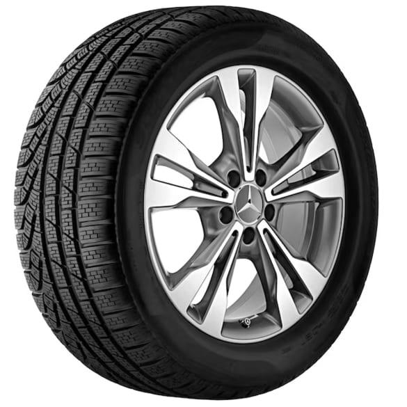 Mercedes-Benz winter wheels 18 inch V-Class 447 facelift 2 high-sheen Q44019151029A-Satz Review