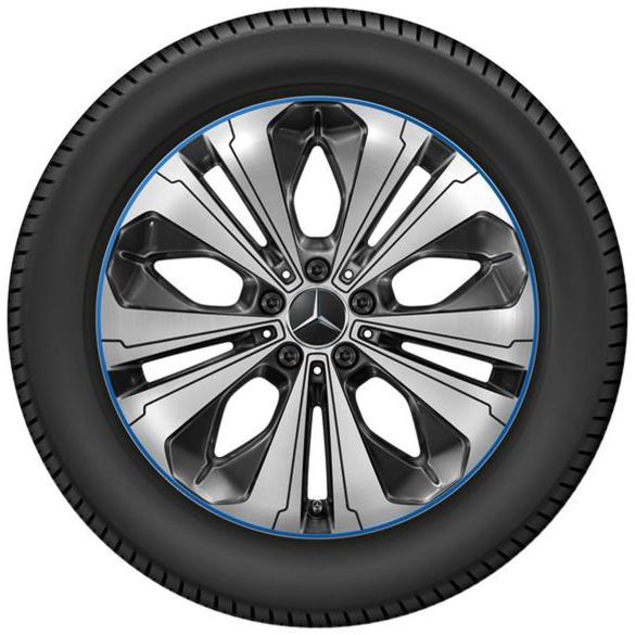 Mercedes-Benz winter wheels 19 inch EQC black complete wheels set Q440301711840/50/60/70 Review