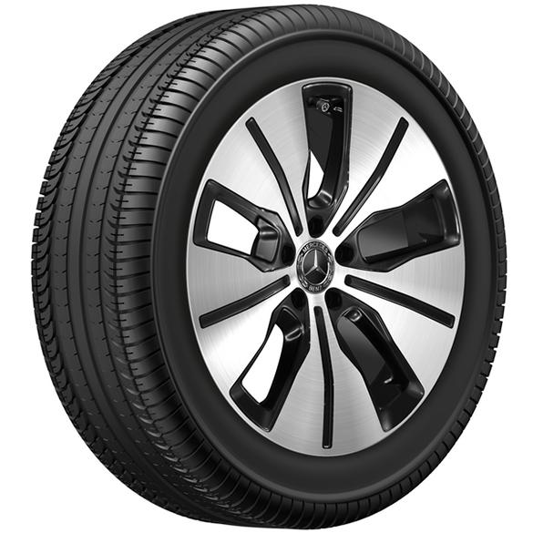 Mercedes-Benz winter wheels 19 inch EQC N293 black high-sheen Q440301711640/50/60/70 Review