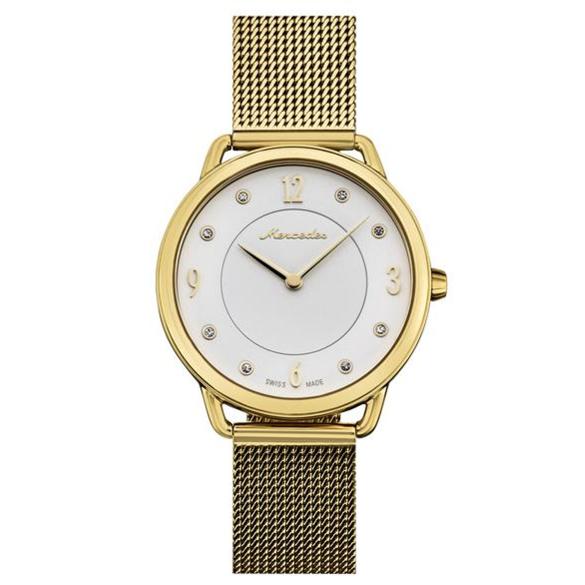 Mercedes-Benz Wristwatch Women Golden Classic Lady B66045748 Review
